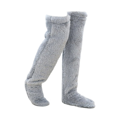 Ultra-Soft Fuzzy Long Winter Socks – Keep Your Feet Warm & Cozy All Season