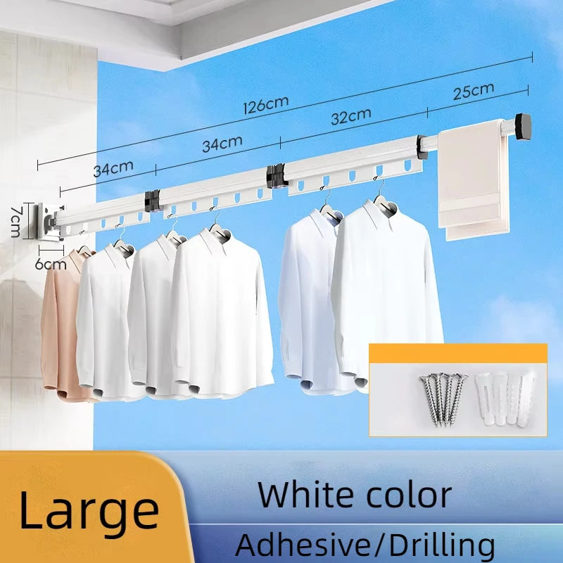 Retractable Aluminum Clothes Hanger