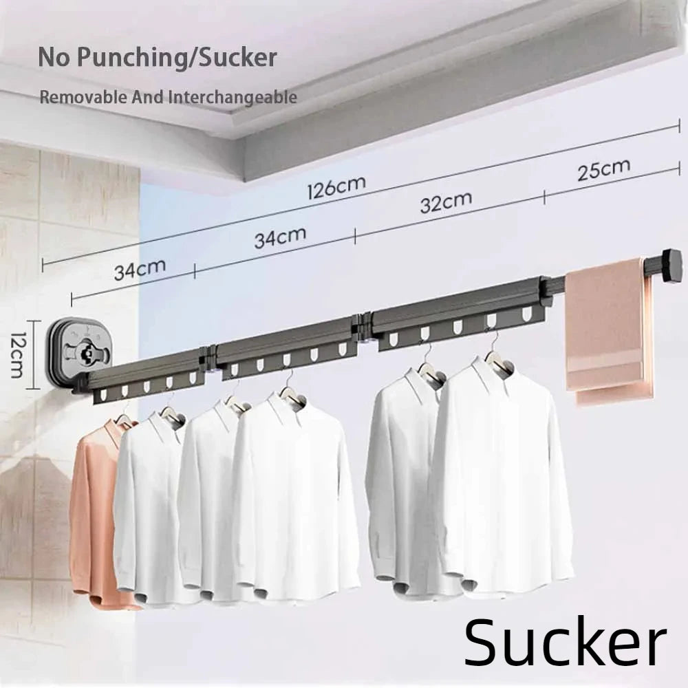 Retractable Aluminum Clothes Hanger