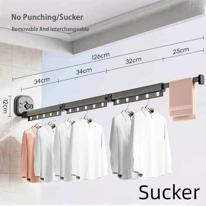 Retractable Aluminum Clothes Hanger