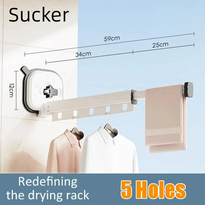 Retractable Aluminum Clothes Hanger