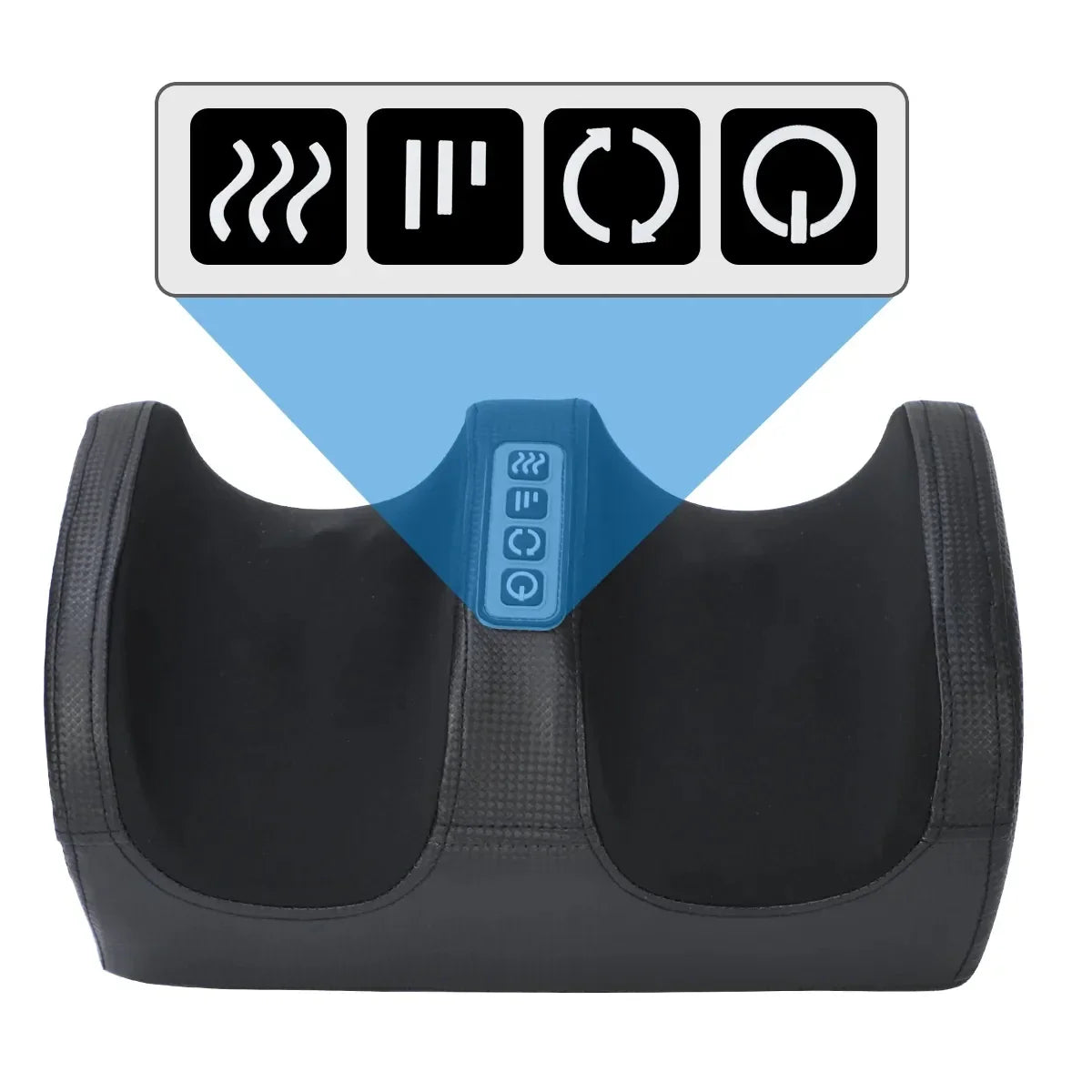 Quick and Effective Foot & Leg Massager for Instant Relaxation, Feel the Relief: Deep Tissue Shiatsu Massage for Tired Feet and Legs!