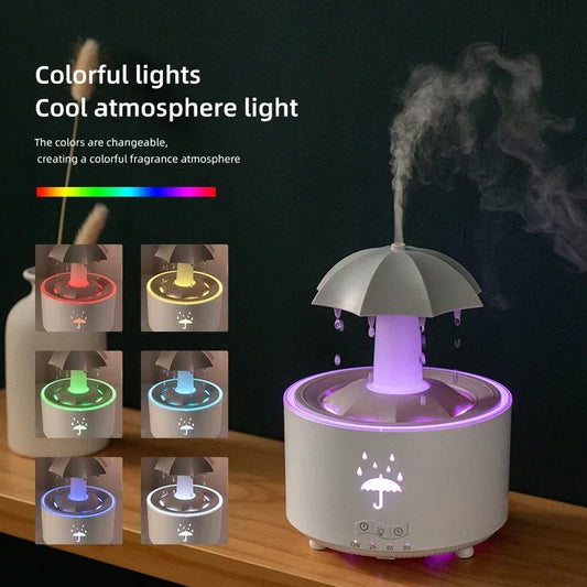 Rain-Effect Umbrella Diffuser – Create Cozy Indoor Showers!