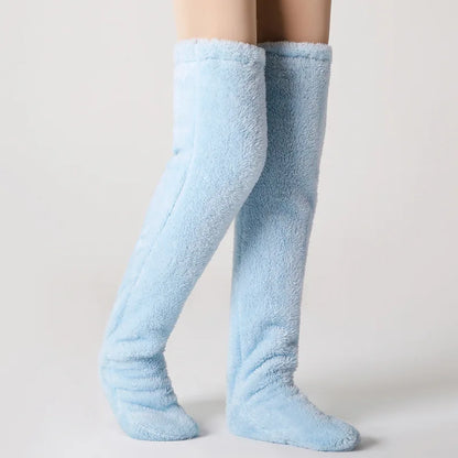 Ultra-Soft Fuzzy Long Winter Socks – Keep Your Feet Warm & Cozy All Season