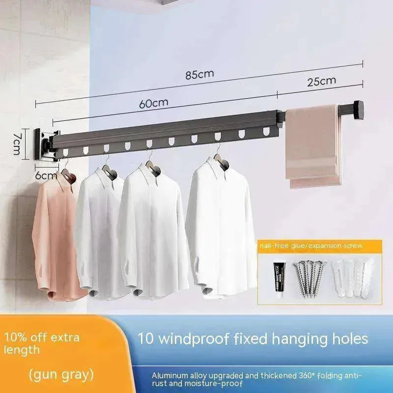 Retractable Aluminum Clothes Hanger