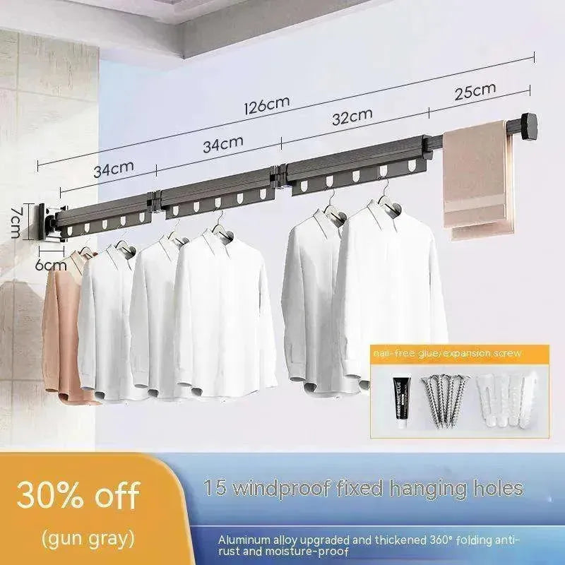 Retractable Aluminum Clothes Hanger