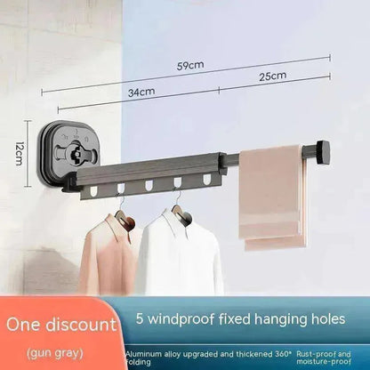 Retractable Aluminum Clothes Hanger